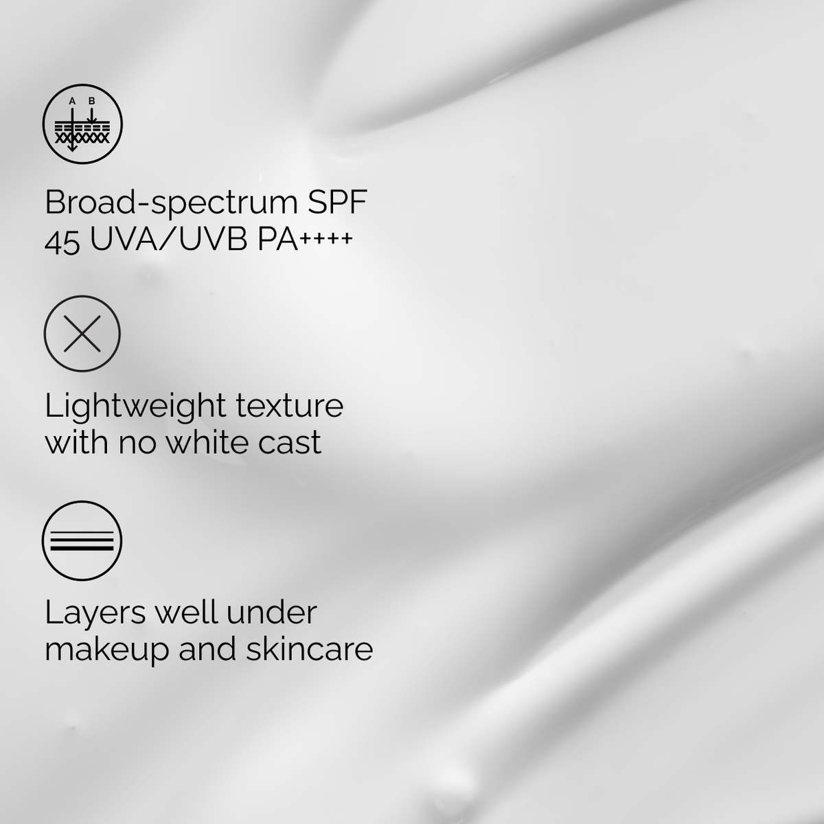 SPF 45 Serum Sunscreen with Broad-Spectrum Protection