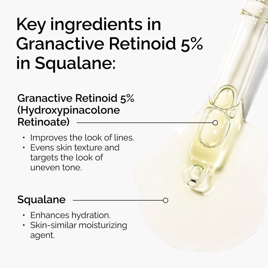 Granactive Retinoid 5% in Squalane Serum