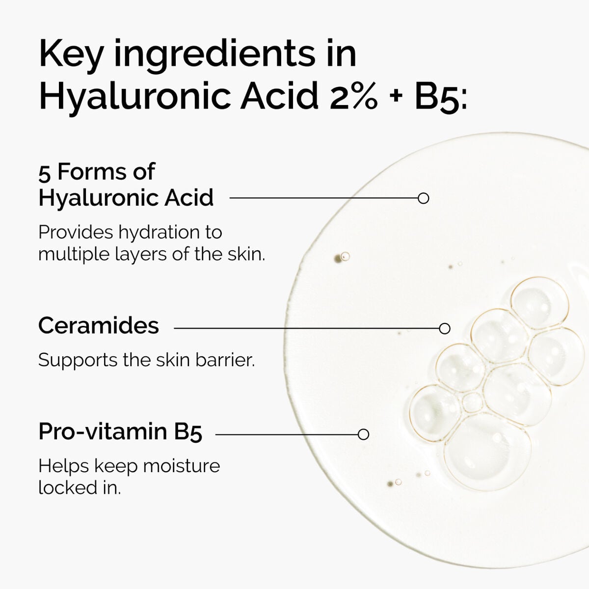 Hyaluronic Acid 2% + B5 Hydration Serum with Ceramides