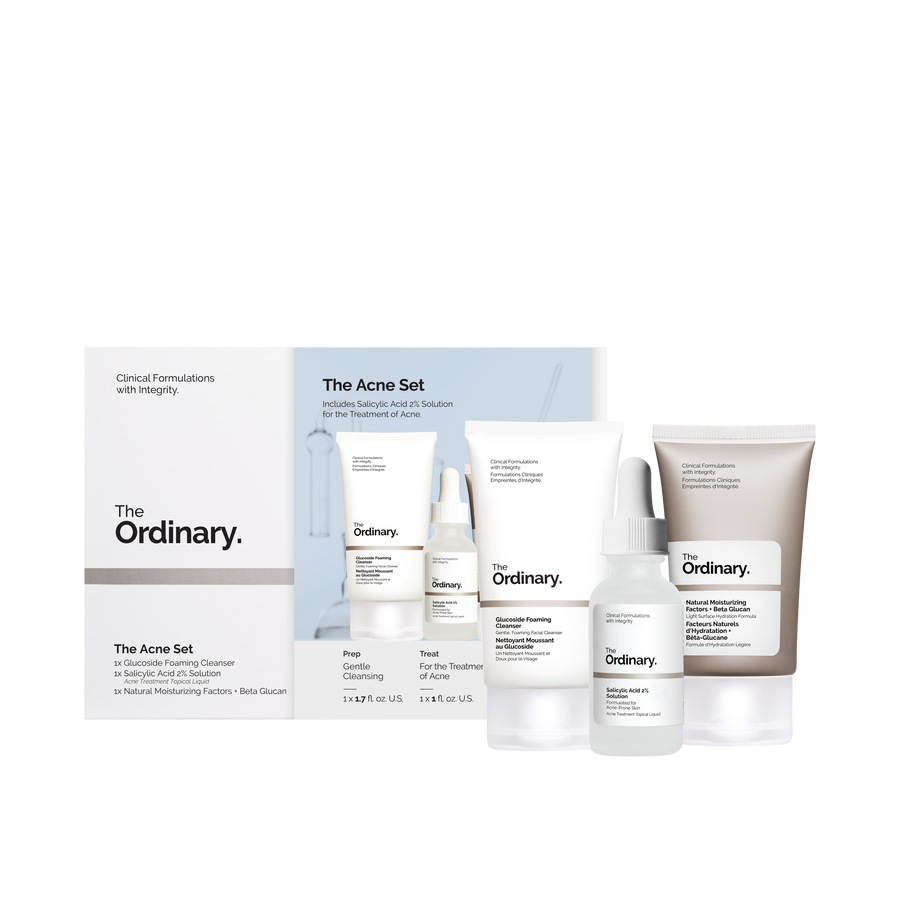 3-Step Salicylic Acid 2% Acne Skincare Set