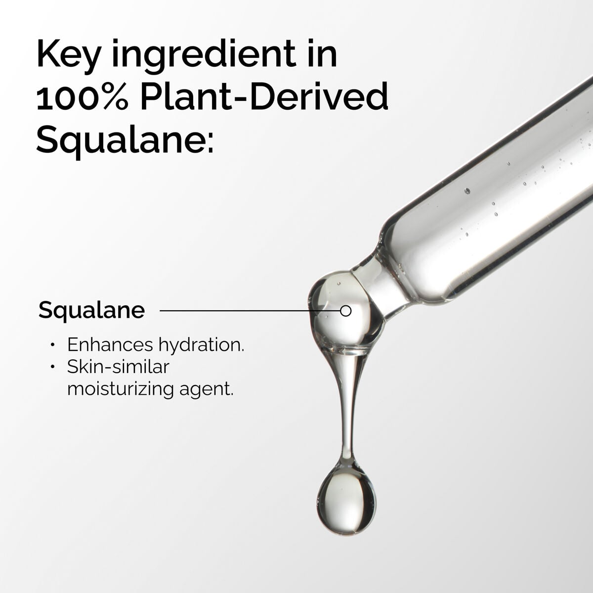 100% Plant-Derived Squalane Hydration Serum