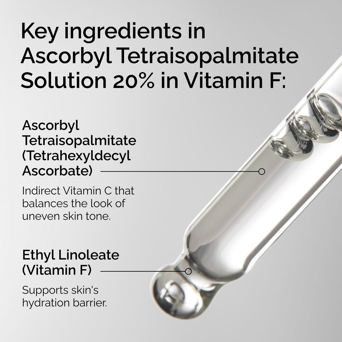 Ascorbyl Tetraisopalmitate 20% in Vitamin F Oil