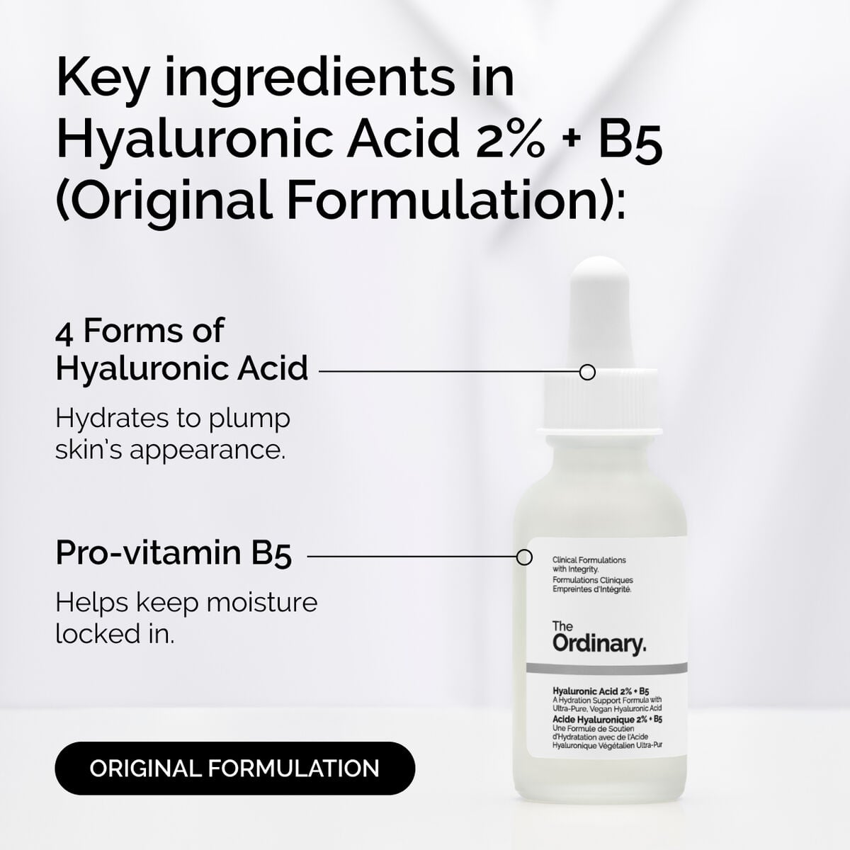 Original Hyaluronic Acid 2% + B5 Hydrating Serum