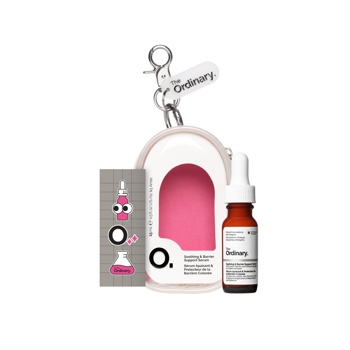 Soothing and Barrier Support Serum Set with Pouch