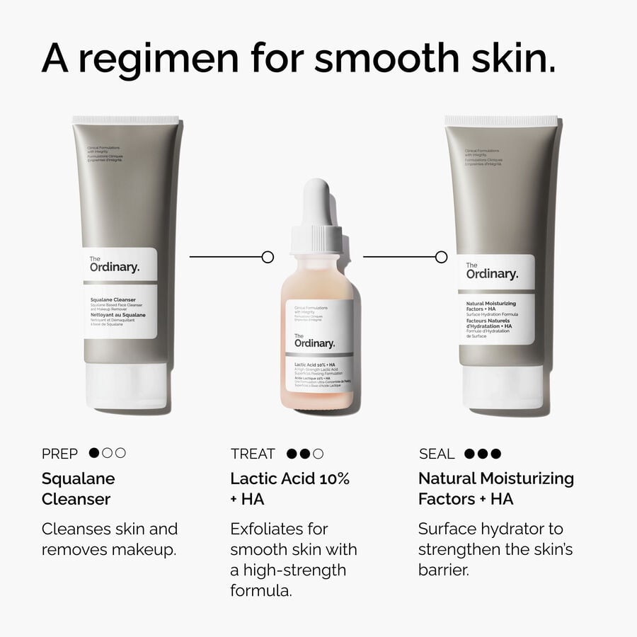 Lactic Acid 10% + HA High-Strength Exfoliator