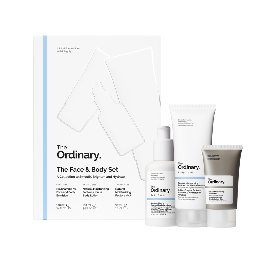 Smoothing Face and Body Skincare Set