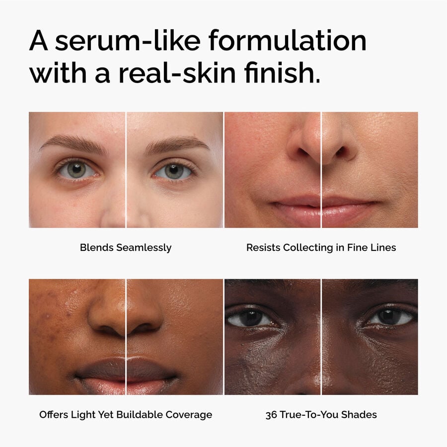 Lightweight Serum Foundation with Natural Finish