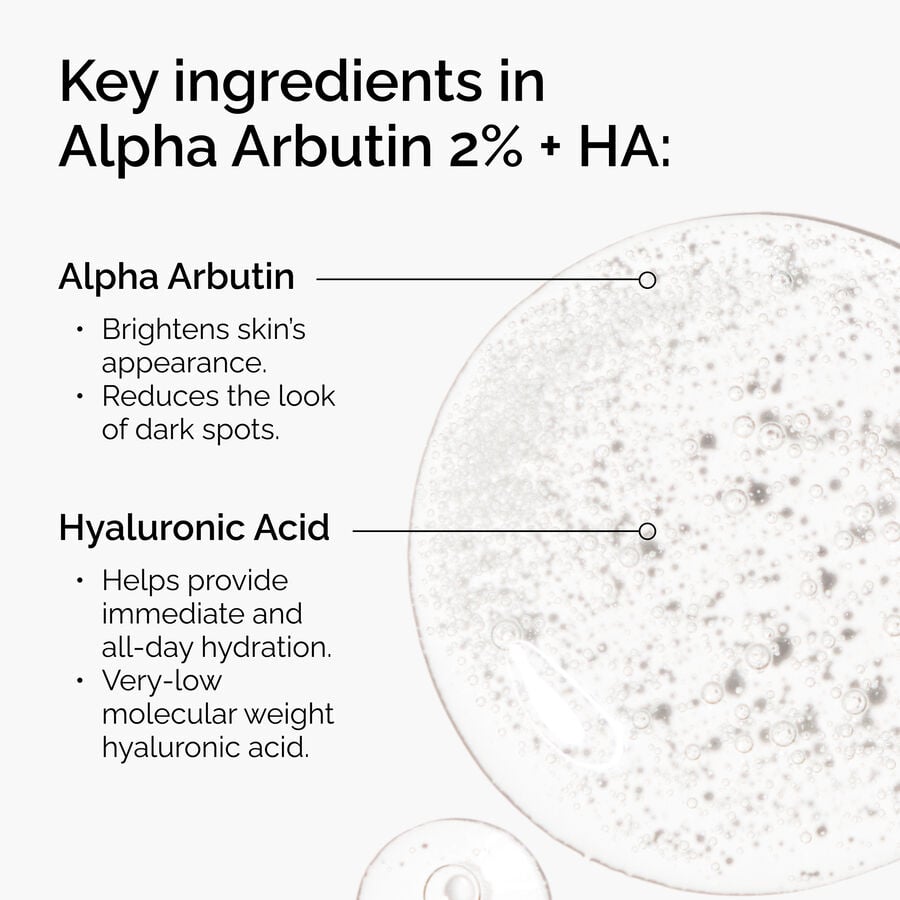 Alpha Arbutin 2% + HA Dark Spot Serum