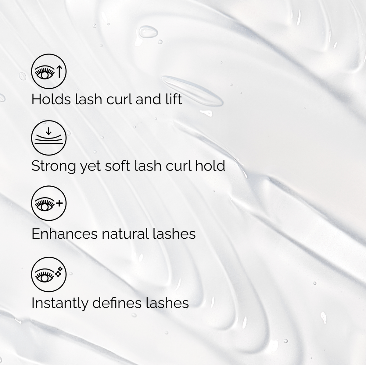 Transparent Lash Curl Styling Finisher