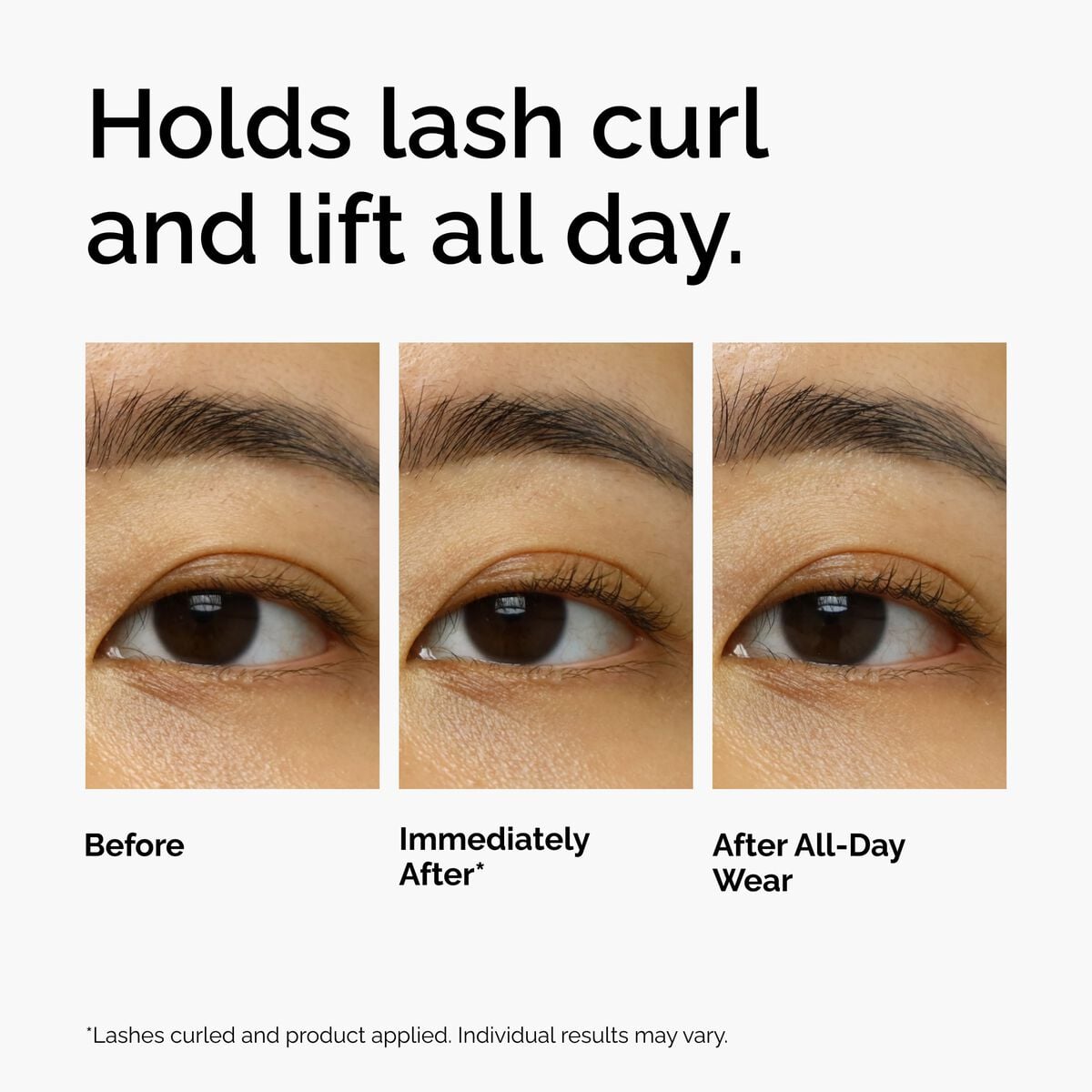 Transparent Lash Curl Styling Finisher