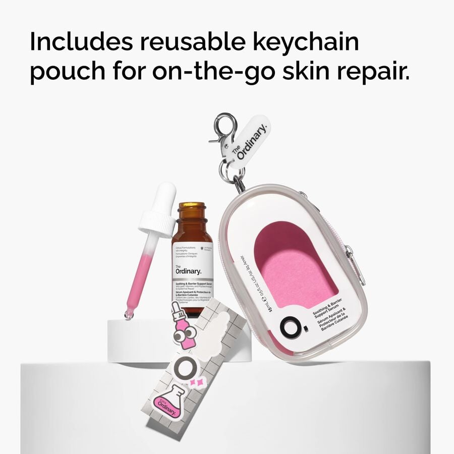 Soothing and Barrier Support Serum Set with Pouch