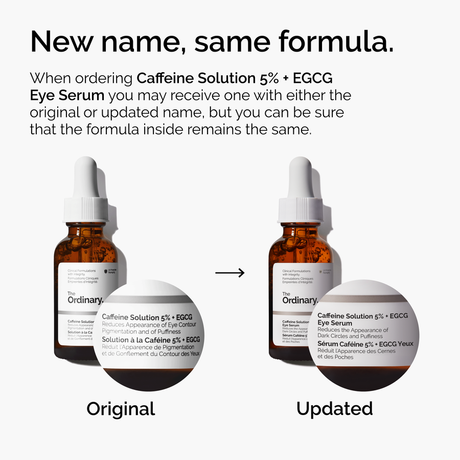 Caffeine + EGCG Depuffing Eye Serum