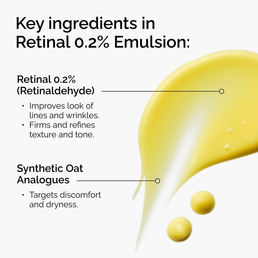 Retinal 0.2% Night Emulsion for Advanced Age Support