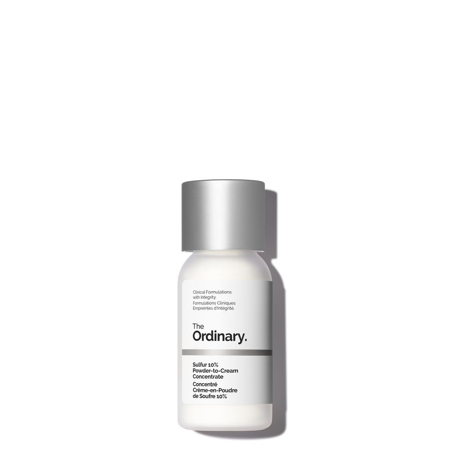 Sulfur 10% Powder-to-Cream Acne Treatment