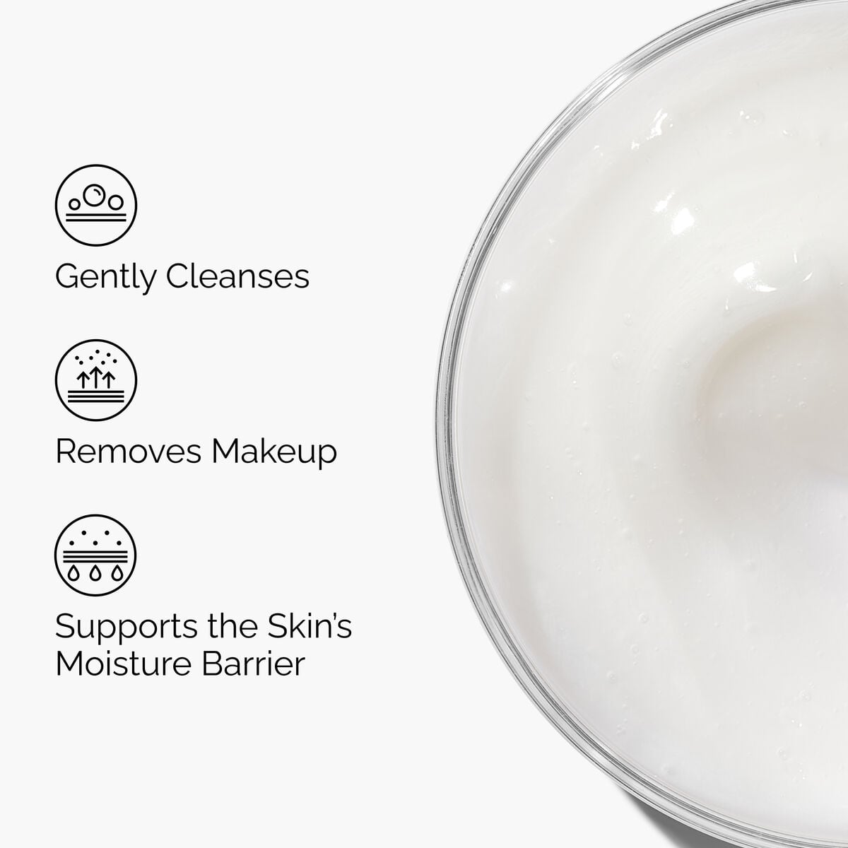 Gentle Glycolipid Cream Makeup Cleanser