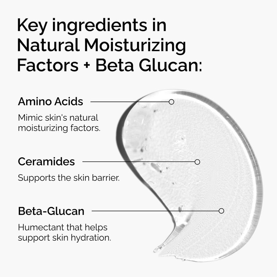 Lightweight Natural Moisturizing Factors + Beta Glucan Gel